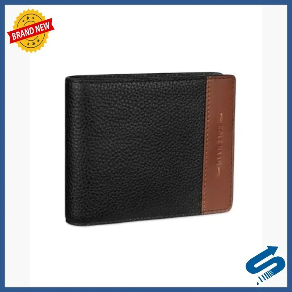 Genuine Leather Slimfold RFID Wallet with Multiple Card Slots